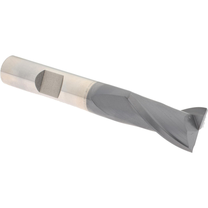 1/2" 2-Flute High Speed Steel Square End Mill, TiCN - Hertel EF99921285