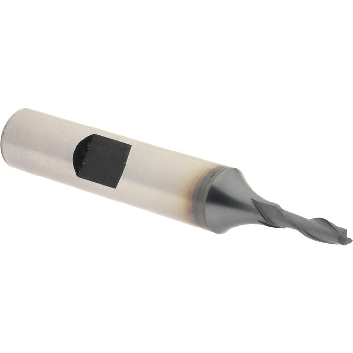 1/8" 2-Flute High Speed Steel Square End Mill, TiCN - Hertel EF030008