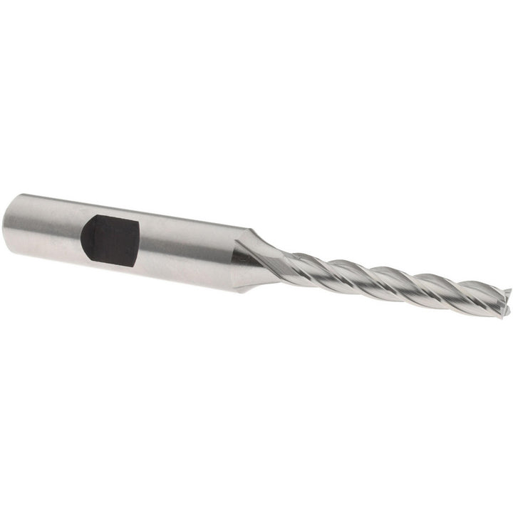 3/16" 4-Flute High Speed Steel Square End Mill - Hertel E1040012