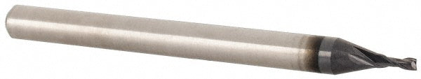 0.0430" 2-Flute Solid Carbide Square End Mill, TiAlN - Accupro EM95994301