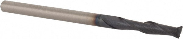 1/8" 2-Flute Solid Carbide Square End Mill, TiAlN - Accupro EM15400801