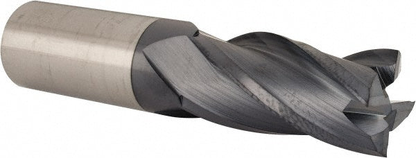 1" 4-Flute Solid Carbide Square End Mill, TiAlN - Accupro EM15306401
