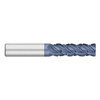 0.5" 4-Flute Solid Carbide Corner Radius End Mill, AlTiN - Titan USA TC29877