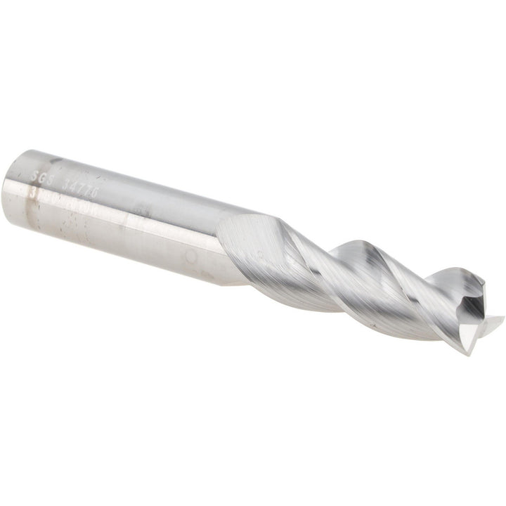 3/8" 3-Flute Solid Carbide Corner Radius End Mill - SGS 34776