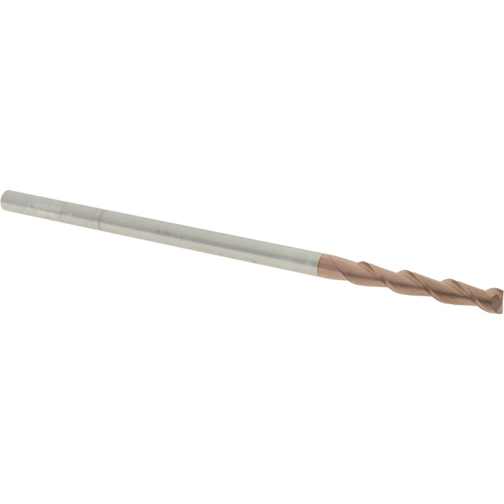 1/4" 2-Flute Solid Carbide Square End Mill, TiCN - Accupro 12181834