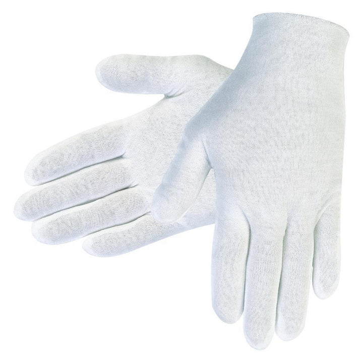 Large White Cotton General Purpose Gloves - MCR Safety 8600C