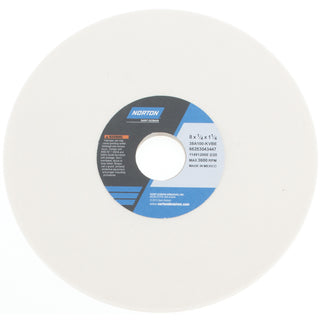 8 x 1/4" 100-Grit Aluminum Oxide Grinding & Cutoff Wheel - Norton 66253043447