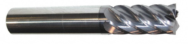 3/4" 6-Flute Solid Carbide Square End Mill, TiCN - Accupro 12183888