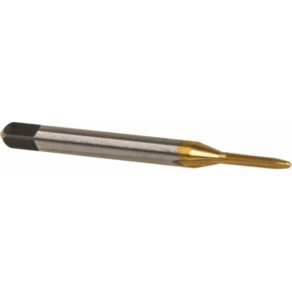 #0-80 UNF High-Speed Steel Standard Tap, TiN - Kennametal 1544236