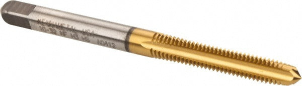 #10-32 UNF High-Speed Steel Standard Tap, TiN - Kennametal 1544515