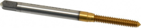 #4-40 UNC High-Speed Steel-E Tap, TiN - Kennametal 4130030