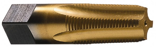 1 - 11-1/2 NPTF High Speed Steel Tap, TiN - Cleveland C55687