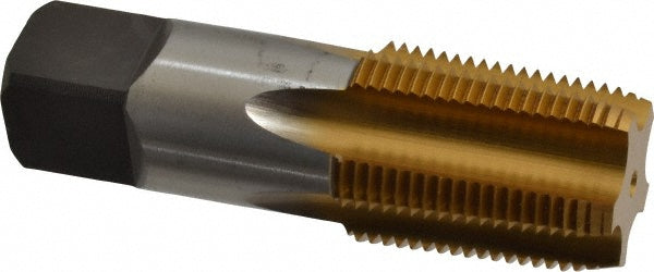 3/4-14 NPT High-Speed Steel Tap, TiN - Kennametal 4130814