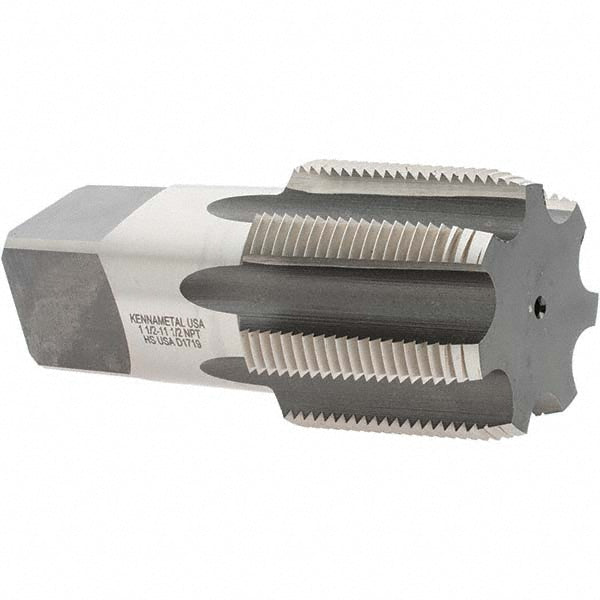 1-1/2-11-1/2 NPT High-Speed Steel Tap - Kennametal 4129769