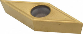 V - Diamond (Rhombic) 35-Deg 3/8" IC Cermet Insert, Grade KT315, TiN - Kennametal 1870039