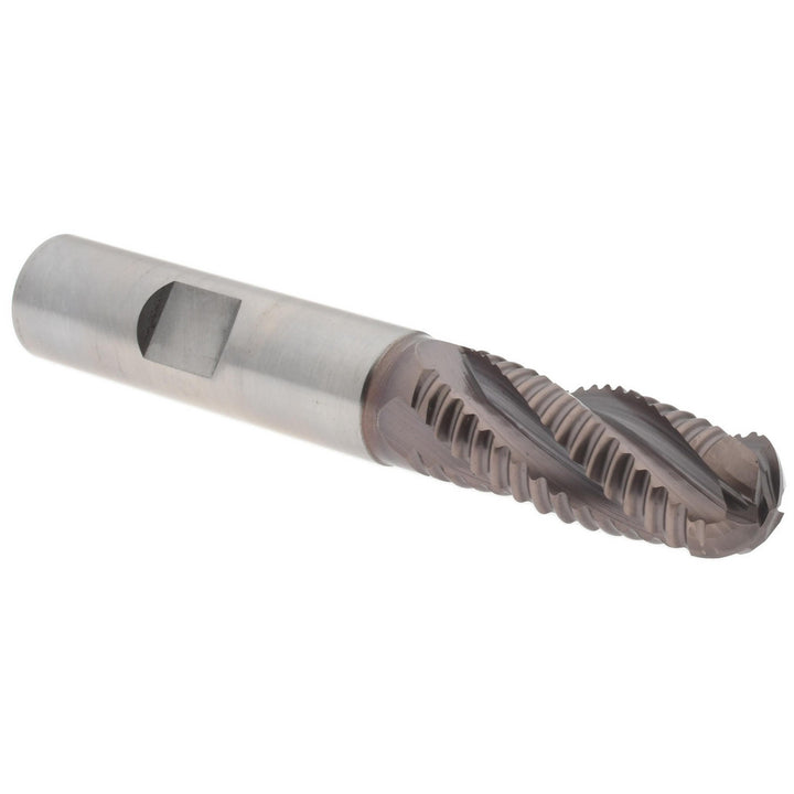 0.5000" 4-Flute Cobalt Single End Mill, TiCN - Hertel 88245436