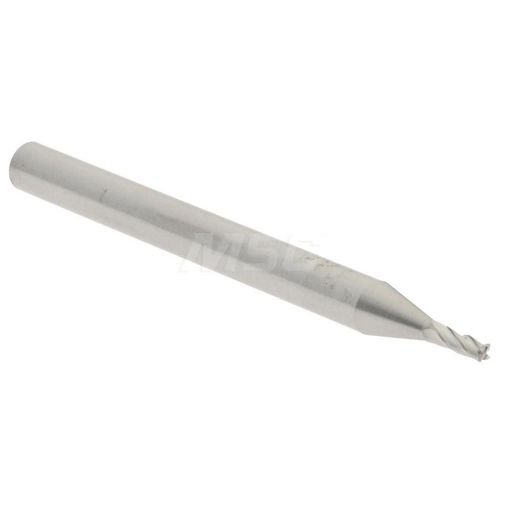 3/64" 4-Flute Solid Carbide Square End Mill - Hertel 12467622