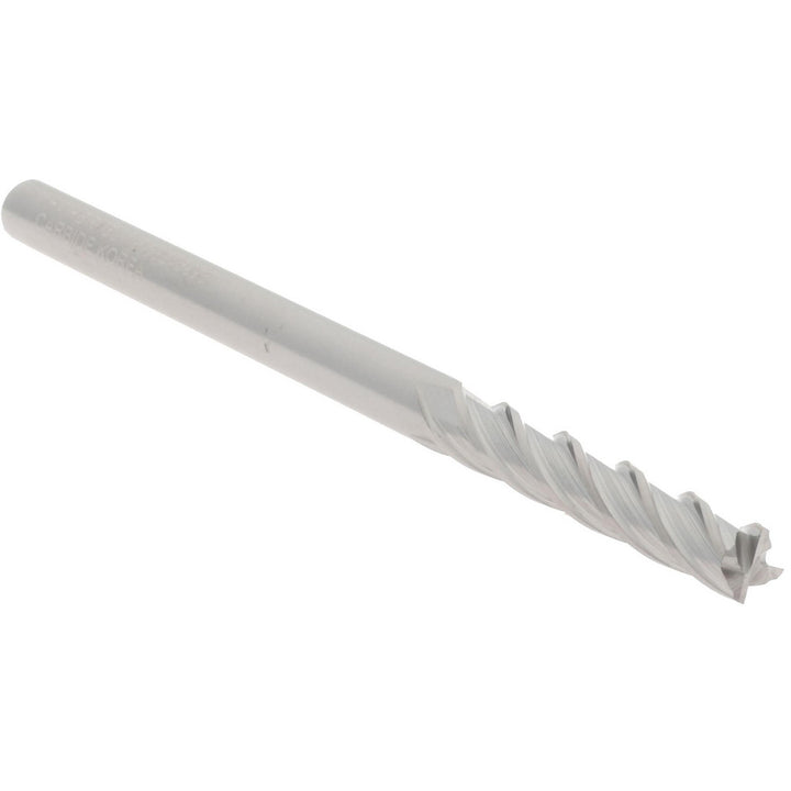 1/8" 4-Flute Solid Carbide Square End Mill - Hertel 750123