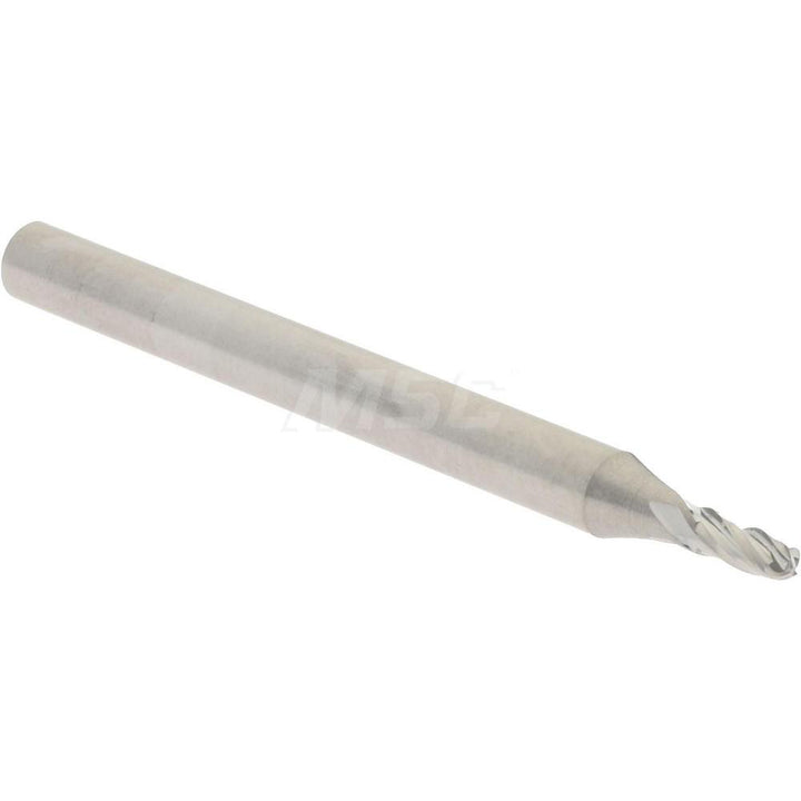 1/16" 4-Flute Solid Carbide Ball End Mill - Hertel E5250004