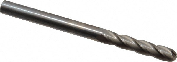 5/16" 4-Flute Solid Carbide Ball End Mill - Hertel E5062020