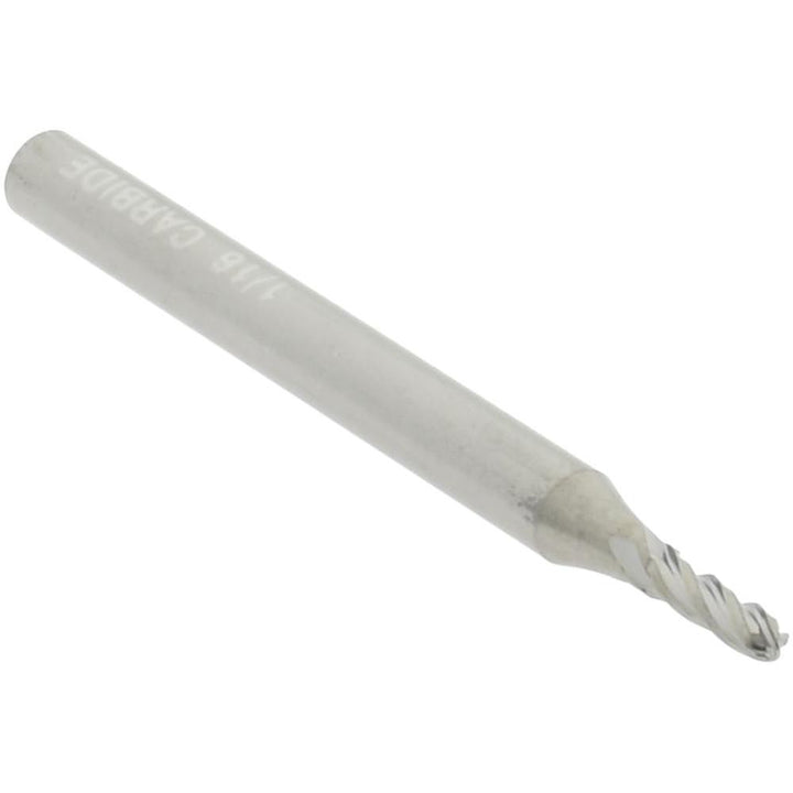 1/16" 4-Flute Solid Carbide Ball End Mill - Hertel E599924513