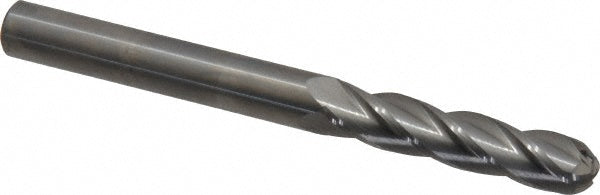3/8" 4-Flute Solid Carbide Ball End Mill - Hertel E5062024