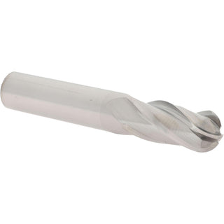 9/16" 4-Flute Solid Carbide Ball End Mill - Hertel E5250036