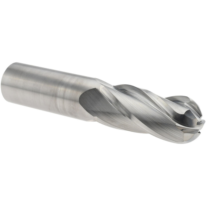 1" 4-Flute Solid Carbide Ball End Mill - Hertel E5060064
