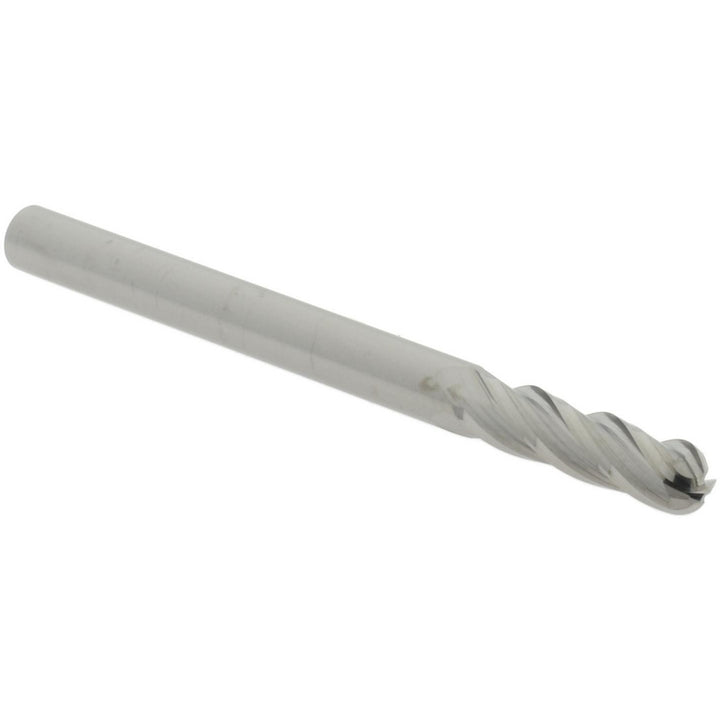 3/16" 4-Flute Solid Carbide Ball End Mill - Hertel E5060012