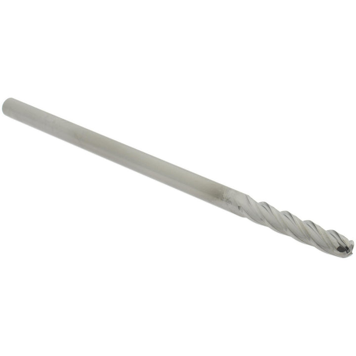 1/4" 4-Flute Solid Carbide Ball End Mill - Hertel E5062901