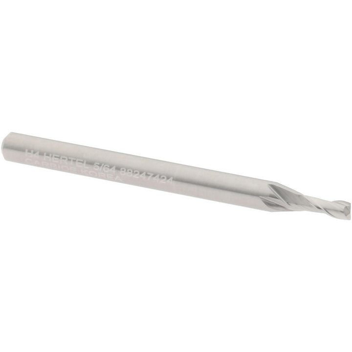 5/64" 2-Flute Solid Carbide Square End Mill - Hertel 750145