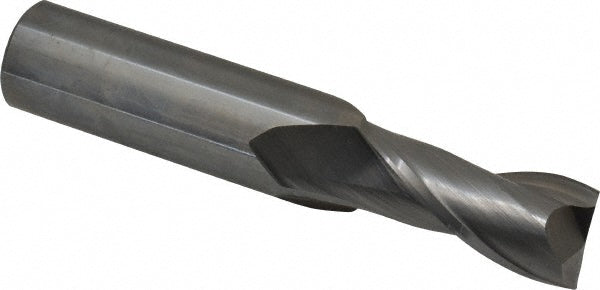 11/16" 2-Flute Solid Carbide Square End Mill - Hertel 750190