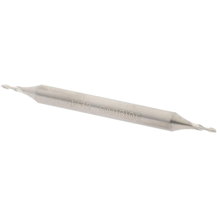 1/32" 2-Flute Solid Carbide Square End Mill - Hertel E5022002
