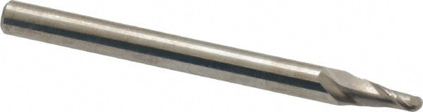 3/32" 2-Flute Solid Carbide Ball End Mill - Hertel E599924484