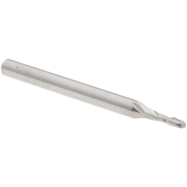 1/16" 2-Flute Solid Carbide Ball End Mill - Hertel E599924478