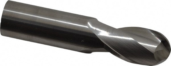 7/8" 2-Flute Solid Carbide Ball End Mill - Hertel E5249056