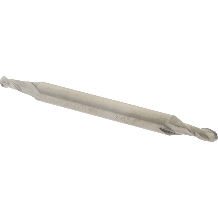 5/64" 2-Flute Solid Carbide Ball End Mill - Hertel E599924385