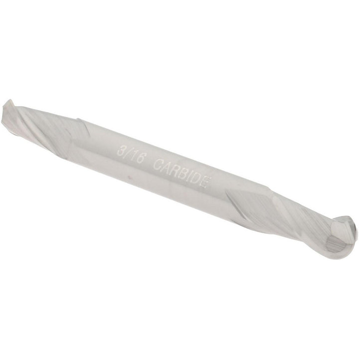 3/16" 2-Flute Solid Carbide Ball End Mill - Hertel E5251012