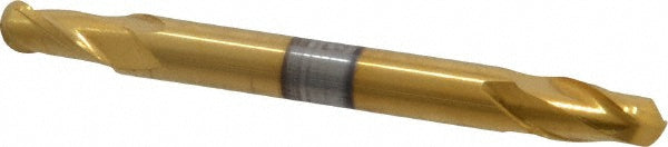 3/16" 2-Flute Solid Carbide Ball End Mill, TiN - Hertel 88249644