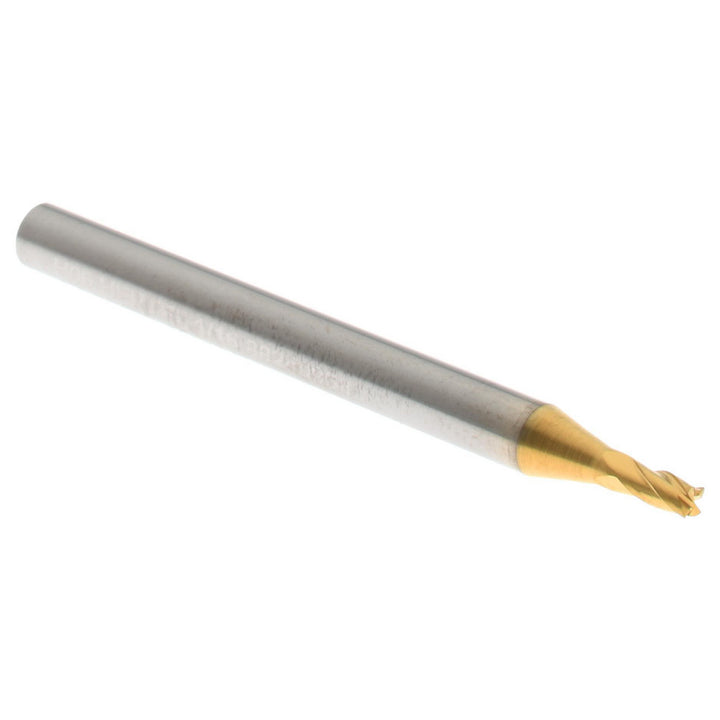 1/16" 4-Flute Solid Carbide Square End Mill, TiN - Hertel 750431