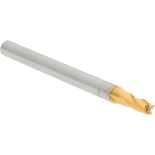 3/32" 4-Flute Solid Carbide Square End Mill, TiN - Hertel 750508