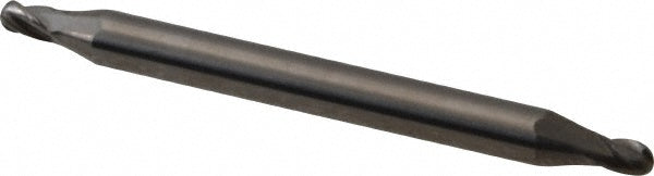 5/64" 4-Flute Solid Carbide Ball End Mill - Hertel E599924408