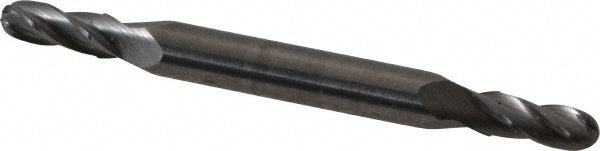 9/64" 4-Flute Solid Carbide Ball End Mill - Hertel E599924414