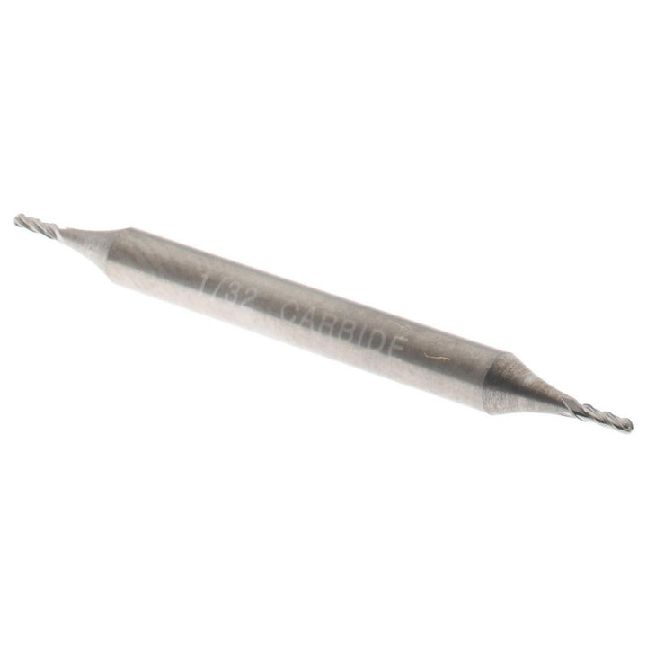 1/32" 4-Flute Solid Carbide Ball End Mill - Hertel E599924404