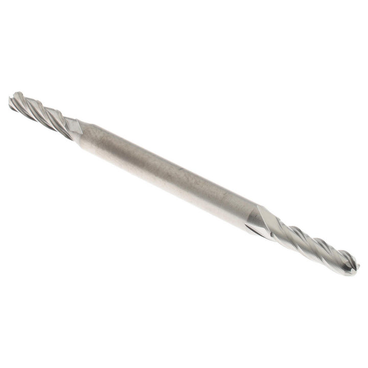 3/32" 4-Flute Solid Carbide Ball End Mill - Hertel E599924410