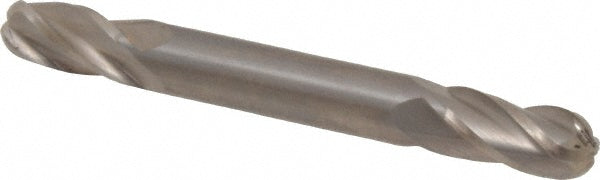 3/8" 4-Flute Solid Carbide Ball End Mill - Hertel E599924424