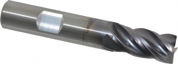 1/2" 4-Flute Solid Carbide Square End Mill, AlTiN - Kennametal 4071908