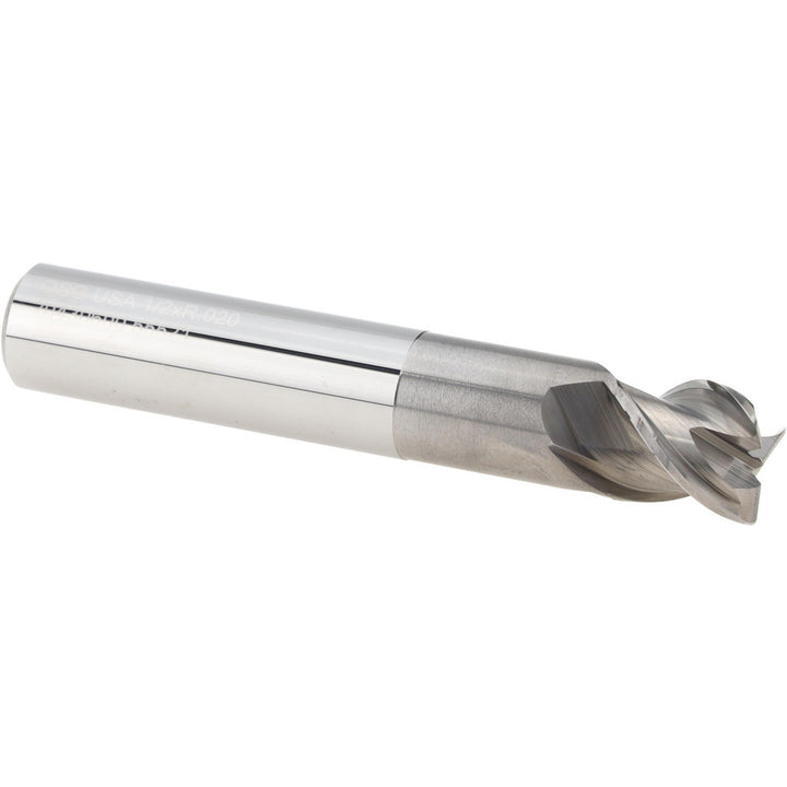 1/2" 3-Flute Solid Carbide Corner Radius End Mill - OSG 20430600