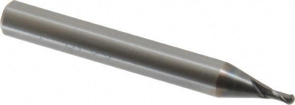 0.0787" 2-Flute Solid Carbide Ball End Mill, WXS - OSG 91100211