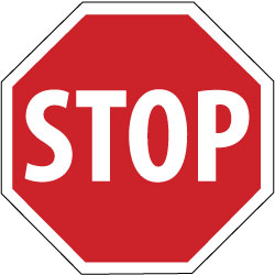 Stop Sign - AccuformNMC TM81H